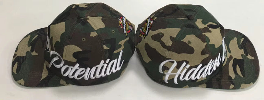 Camo Hidden Potential Snapback!